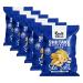 Shiitake Mushroom Chips - (6 pack) Vegan prawn crackers Less than 100 calories Gluten Free mushroom snack. Sea Salt flavour.