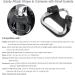 Foto&Tech 4-Piece Stainless Steel Lug Ring Camera Strap Adapter Set for Fujifilm, Leica, Nikon, Canon, Sony, Olympus, Pentax, Panasonic - ABS Cap Included - Buy Online on SooperMarket.com