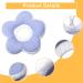 XINRUI 2 Pack Soft Cat Cone Collar Adjustable Soft Cone for Cats Recovery After Surgery Cute Protective Cat Recovery Collar for Kitten Puppies (Purple & Yellow) - Buy Online on SooperMarket.com