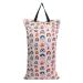 MHwan Wet Bag 40x70cm Waterproof Large Double Zipper Wet Swimsuit Bag Reusable Wet Bags for Babies Suitable for Baby Diaper Gym Beach Pool Wet Bag (Pink) 40x70cm Pink 1