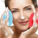 Zroven 4-Piece Silicone Face Brush Cleaning Pads - Acne Removal & Pore Cleanser Tool in Random Colors - Buy Online on SooperMarket.com