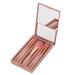 Portable Makeup Brush Set - Soft Lightweight & Skin-Friendly for Beginners & Professionals | International Shipping Available - Buy Online on SooperMarket.com