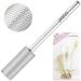 PANA Flat Top Small Barrel 3/32 Shank Size - Extra Fine Grit - Nail Drill Bit for Acrylic & Gel Nails - Silver - Buy Online on SooperMarket.com