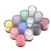 12 Colors Acrylic Powder Set - Crystal Nail Art Decoration for Studios & Home | Builder Manicure Accessories - Buy Online on SooperMarket.com