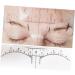 NOLITOY 100pcs Disposable Eyebrow Ruler Eyebrow Stencil Kit Disposable Gauge Eyebrow Trimming Caliper - Buy Online on SooperMarket.com