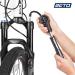 Beto MTB Bike Tire & Shock Pump - 300psi High Pressure for Rear Shock & Suspension Fork - Schrader/Presta Valve Adapter - Dial Gauge & Bleed Valve Included - Buy Online on SooperMarket.com