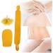 NOLITOY 2 Sets Exfoliating Back Scrubber - 3pcs Glove Pull Back Shower Towel & Loofah Sponge Belt - Mesh Bath Back Strip Yellow 85x9.5CM - International Shipping Available - Buy Online on SooperMarket.com
