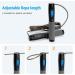Adjustable Wireless Jump Rope with Counter - Digital Kilometer & Steel Ball Bearings - Perfect for Sports & Fitness - Buy Online on SooperMarket.com