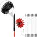 Electric Drill Chimney Brush Set - Lint Remover & Fireplace Cleaning Tool Accessories for Efficient Dryer Vent & Flue Cleaning (41x12cm - Buy Online on SooperMarket.com