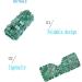 Pure Handmade Natural Rose Quartz & Green Aventurine Jade Eye Mask | Healing Stone Skin Care Tool - Buy Online on SooperMarket.com