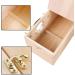 Nesting Box Cage for Parakeets, Budgies, and Small Birds - Coconut Fiber Wood Breeding House with Perch - Ideal for Finch, Canary, Cockatiel, Lovebird, Sparrow - Buy Online on SooperMarket.com