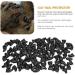 Zerodis 100 Pieces Cat Nail Cover Protector - Soft Anti-Scratch Pet Nail Caps for Cats & Dogs - Safe Claw Protection (XS - Schwarz) - Buy Online on SooperMarket.com