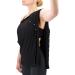 Shop Black Shoulder Shirt - Unisex Sizes S | Men's & Women's Fashion - International Shipping Available - Buy Online on SooperMarket.com