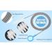 Drain Cleaning Brush Flexible Cleaning Tool Multi-Size Combo Set Flexible Drain Brush Clogging Removal Brush Flex Two-End Long Brush 3 Pack - Unclog Your Sink with Ease - Buy Online on SooperMarket.com
