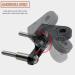 Buy Dilwe Bicycle Light Bracket - Aluminum Alloy Lamp Holder for Racing Bikes | Durable Bike Light Mount - Buy Online on SooperMarket.com