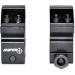 Sniper PT-25H4 1 High Profile Scope Rings with 4 Fasten Screws - Picatinny/Weaver Rail Security - Buy Online on SooperMarket.com