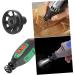 Baluue 4 Pcs Electric Grinding Chuck Grinding Accessory Grinders Blower Thread Grinder Fan Black Plastic 3x3cmx2pcs Blackx2pcs - Buy Online on SooperMarket.com