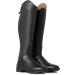 Horze Rover Kids' Tall Field Boots - Black, Size 4 Big Kid | Stretchy Easy-Fit Synthetic Leather, Rear Zipper | Starter Horse Riding Boots - Buy Online on SooperMarket.com