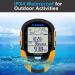 SUNROAD GPS Tracker with Altimeter, Compass, Weather Forecast, Thermometer - Multifunctional Meter for GPS Route Tracking - Buy Online on SooperMarket.com