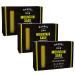 Barrel and Oak - Exfoliating Bar Soap Men's Soap Bar Natural Exfoliator Deep Cleans Pores & Removes Dead Skin Certified Sustainable Palm Oil Kaolin Clay & Olive Stone (Mountain Sage 6 oz 3-Pack)