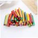 Pack Of 50 Cute Nail Art Canes Sticks Manicure Canes 3D Fruit Pattern Slices Perfect For Diy Crafts Cellphone Decoration Nail Art Decoration(Fruit) - Buy Online on SooperMarket.com