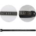 1 Pack US Ring Sizer Measuring Gauge 1-17 US Rings Size Plastic Finger Sizing Measure Tool Reusable Black - Buy Online on SooperMarket.com