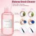 3 in 1 Makeup Brush Cleaning Set - Professional Silicone Cleaner Mat & Washing Bowl | Multifunctional Drying Basket - 150ml/5.12fl.oz - Pink - Buy Online on SooperMarket.com
