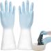 Household Cleaning Gloves | Kitchen Cleaning Gloves | Waterproof Household Rubber Dishwashing Cleaning Gloves for Dishesand Household Chores - Buy Online on SooperMarket.com
