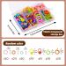 185PCS Colorful Stitch Markers Set with Plastic Box for Knitting, Crochet, Sewing - DIY Crafts Essential - Buy Online on SooperMarket.com