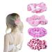 Valentine Pink Hair Scrunchies Set - 4pcs Galentine Hair Ropes & Ties | JHV31 - Buy Online on SooperMarket.com