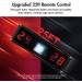 Seesii LED Gym Timer | Ultra-Clear Interval Timer with Remote | Countdown/Up Wall Clock with Buzzer | Connectable Power Fitness Timer for Gym, Home, Garage | 1.5 Inch Bright Red - Buy Online on SooperMarket.com