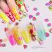 3D Fruit Nail Art Slices - 12 Grids Glitters for Summer Designs - Banana Lemon Strawberry Cherry Watermelon - DIY Manicure Supplies - Buy Online on SooperMarket.com