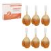 6pcs 7ml Glycerin Suppositories Glycerin Suppositories Honey Promote Intestinal Peristalsis Constipation Relief Liquid Promotes Regularity and Bowel Function