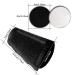 Buy Pinkiou 2-in-1 Makeup Brushes Color Removal Cleaner Sponge & Switch Armband Cleaner - International Shipping - Buy Online on SooperMarket.com