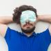 Healifty 2Pcs Soft Comfortable Sleep Eye Masks - Night Eye Cover for Home, Travel, Office - Mixed Color - Buy Online on SooperMarket.com