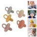 5 Pack Silicone Pacifiers with Handle for Newborns | Safe & Comfortable | International Shipping - Buy Online on SooperMarket.com