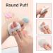 4 Pieces Cotton Makeup Puff - Soft Loose Powder Foundation Pads (Nude 3.15 Inch) - Ideal for Flawless Application - Buy Online on SooperMarket.com