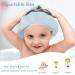 Baby Shower Cap Kids Shower Caps Shield Adjustable Hair Washing Shampoo Shield Baby Visor for Eyes Ears and Face (Blue a) - Buy Online on SooperMarket.com