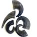 Small Buffalo Horns x 5 Natural Dog Treats Chews LPD
