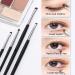 NTRUXZP 4 Pieces Professional Eye Makeup Brushes Eye Make-Up Brushes Eye Shadow Brush for Contour and Definition Application Shades Eyeshadow Eyeliner Eye Makeup (Black) - Buy Online on SooperMarket.com