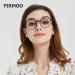 Firmoo Anti-Glare Blue Light Blocking Glasses for Men & Women - Retro Leopard Panto Design Scratch-Resistant Eye Fatigue Relief - Buy Online on SooperMarket.com
