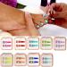 Ruarby Acrylic Press on Nails Square Fake Nails Colorful Striped Glues on Nails False Nails Stick on Nails for Women Girls - Buy Online on SooperMarket.com