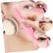 PLAFOPE Silicone Eyeliner Stencil 2pcs Silicone Beauty Ruler Eyelash Spoolies Face Cream Applicator Eyebrow Template With Wings 15.00X4.15X0.50CM Pink-1 - Buy Online on SooperMarket.com