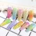 Kalolary Mermaid Nail Foil Transfer Stickers - Holographic Gradient Fish Scales Nail Decals for Women - 10 Sheets - Buy Online on SooperMarket.com