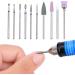 Pack of 10 Nail Cutter Bits Nail Cutter Attachments Nail Cutter Bit Cutter for Gel Nails Bits for Nail Cutter Nail Accessories Grinding Body Cuticle Manicure/Pedicure - Buy Online on SooperMarket.com