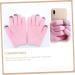 minkissy 10 Pairs Moisturizing Gloves Gels Hand Cover Moisturizing Gel Gloves for Dry Hands Cotton Gloves for Dry Hands Gels Gloves Skin Care Gloves Essential Oil Pink Lotion Polyester Miss - Buy Online on SooperMarket.com