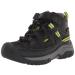 KEEN Unisex-Child Targhee Mid Height Waterproof Hiking Boots Little Kid (4-8 Years) 13 Little Kid Black/Steel Grey