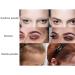 Durable Eyebrow Stamp & Template Kit | Easy to Use with 10 Dark Brown Eyebrow Templates for Perfect Makeup - Buy Online on SooperMarket.com