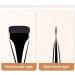 Liquid Foundation Pinsel Foundation Pinsel Makeup Concealer Brush Makeup Concealer Brush Flacher Rougepinsel f r Gesicht Make Up Pinsel Flach Faserhaar Gesichtsb rste Aluminum tube wooden handle - Buy Online on SooperMarket.com
