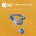 Orthopedic Neck Collar 360 Rotation Adjustment Neck Massager Folding Design Easy to Carry Adult Neck Brace Improve Forward Neck Posture - Buy Online on SooperMarket.com